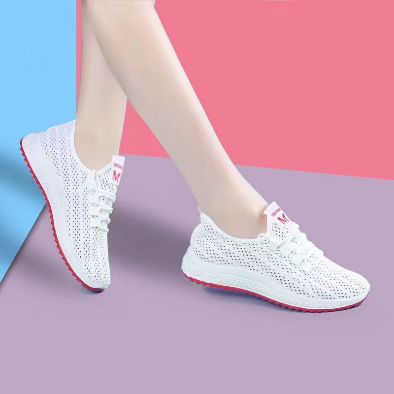 Women's cross-border new fashion versatile casual shoes women's cloth shoes flat shoes trendy sneakers women's wholesale