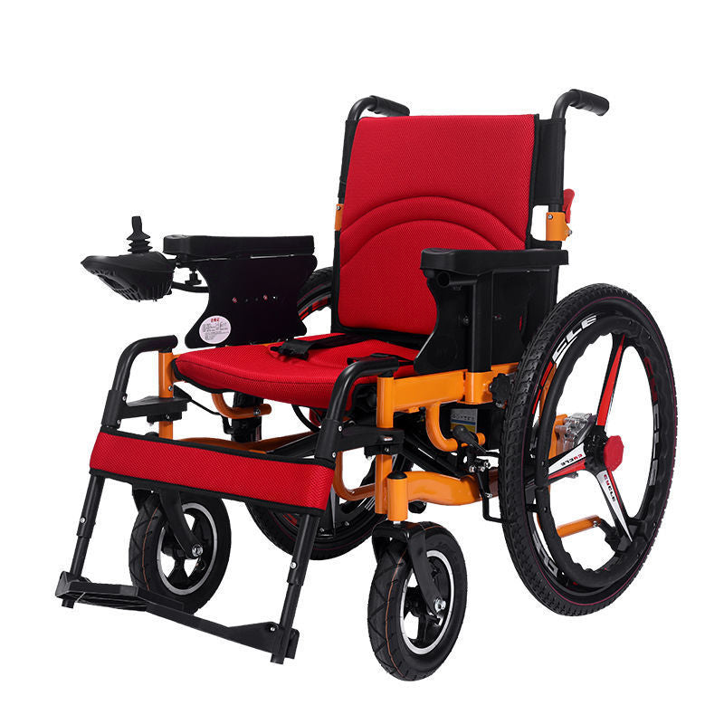 Electric wheelchair, intelligent, fully automatic, foldable and widened, fat people, the elderly, the disabled, with hand hoop scooter