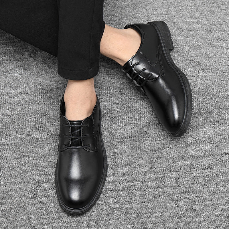 Cross-border suits, leather shoes, men's business, formal wear, casual england, best man's shoes, black breathable groom, wedding shoes