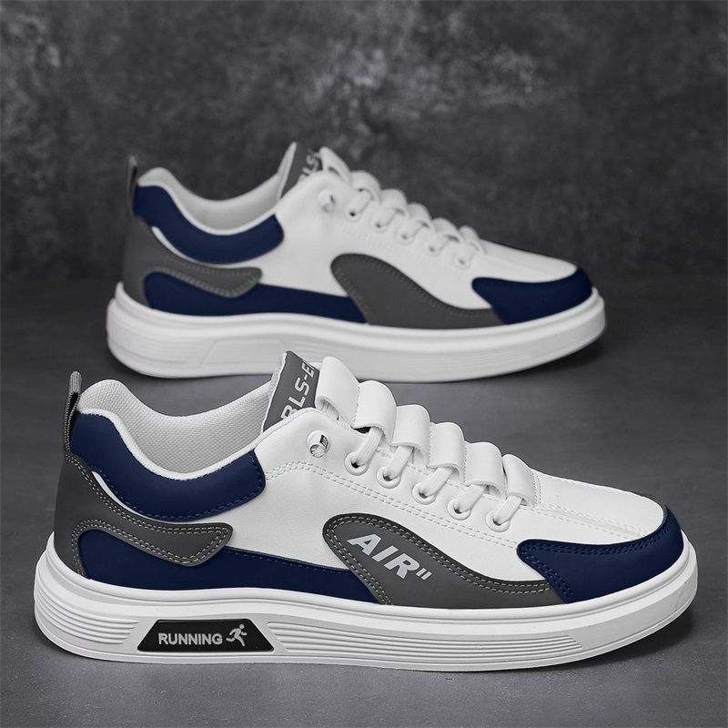 Men's shoes spring 2025 new breathable sporty versatile casual sneakers casual shoes men's one foot slip small white shoes men