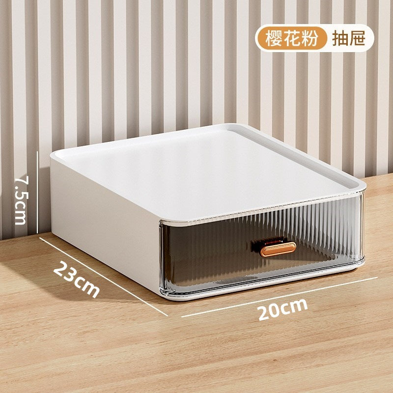 Desk drawer storage box, cosmetics shelf, desk desk, stationery, workstation artifact, dresser, storage box