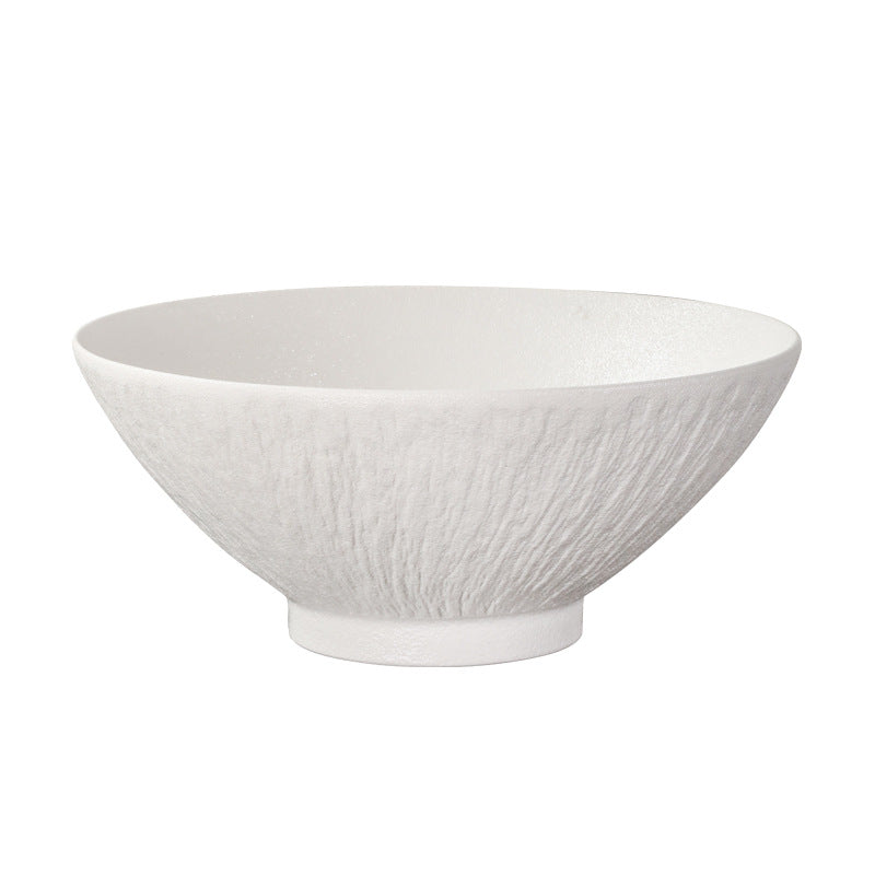 Stone grain new noodle bowl household high-quality noodle restaurant commercial large bowl ceramic Japanese style large hat noodle bowl ramen bowl