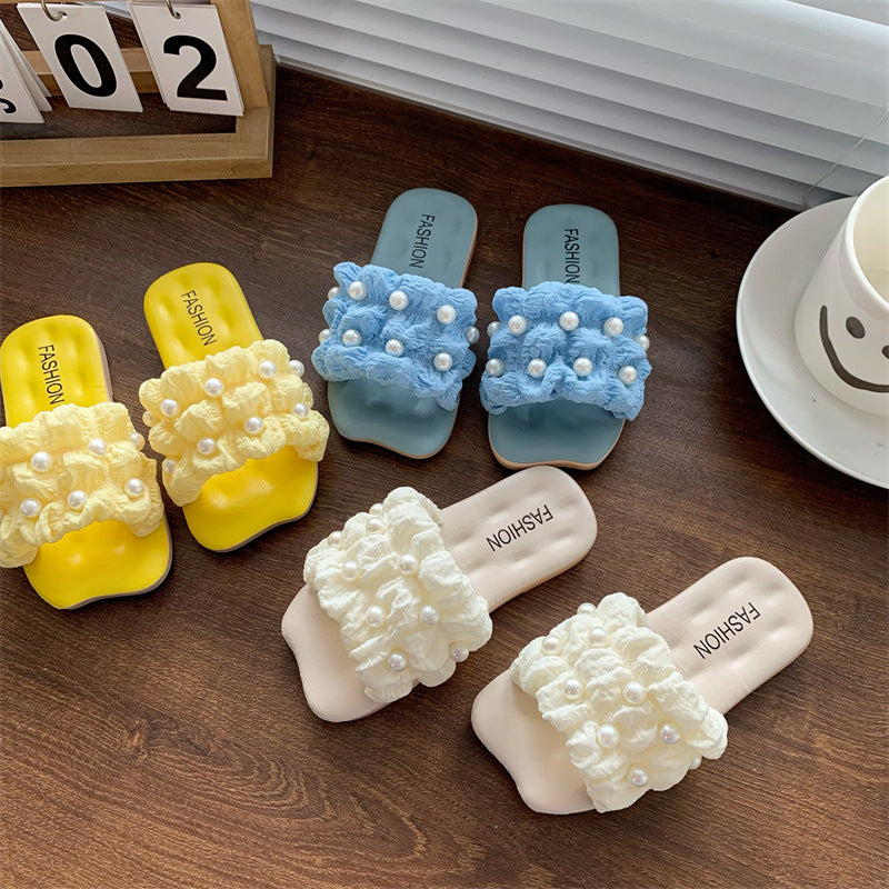 Children's slippers, new little princess, fairy style, soft soles, non-slip outside, with skirts, versatile, casual and breathable, girls' sandals