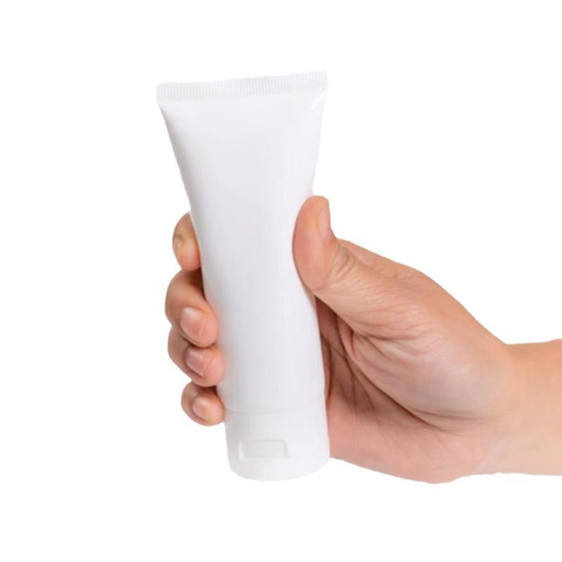 White varnish facial cleanser, travel bottle, cosmetic hose bottle, hand cream, shampoo, plastic bottle, empty bottle