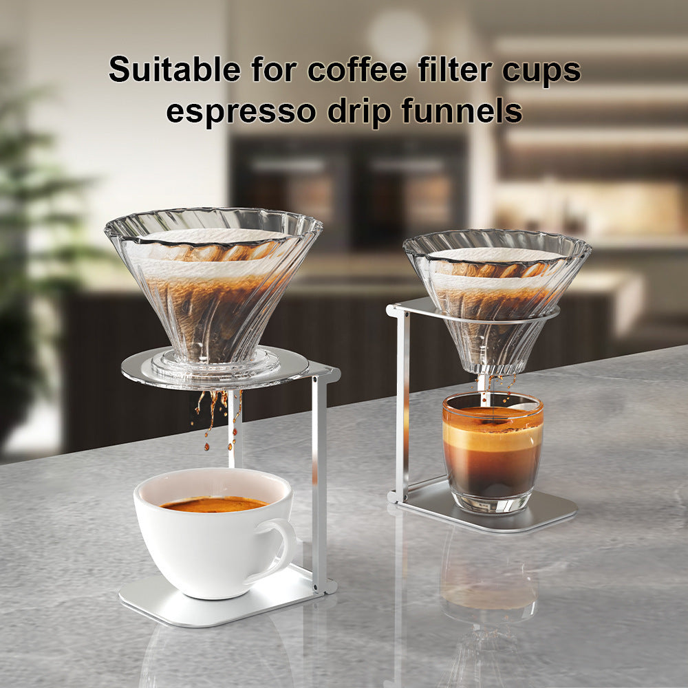 Aluminum Alloy Portable Coffee Machine Stand Metal Foldable Multi Model Outdoor Lightweight Coffee Machine Rack Accessories