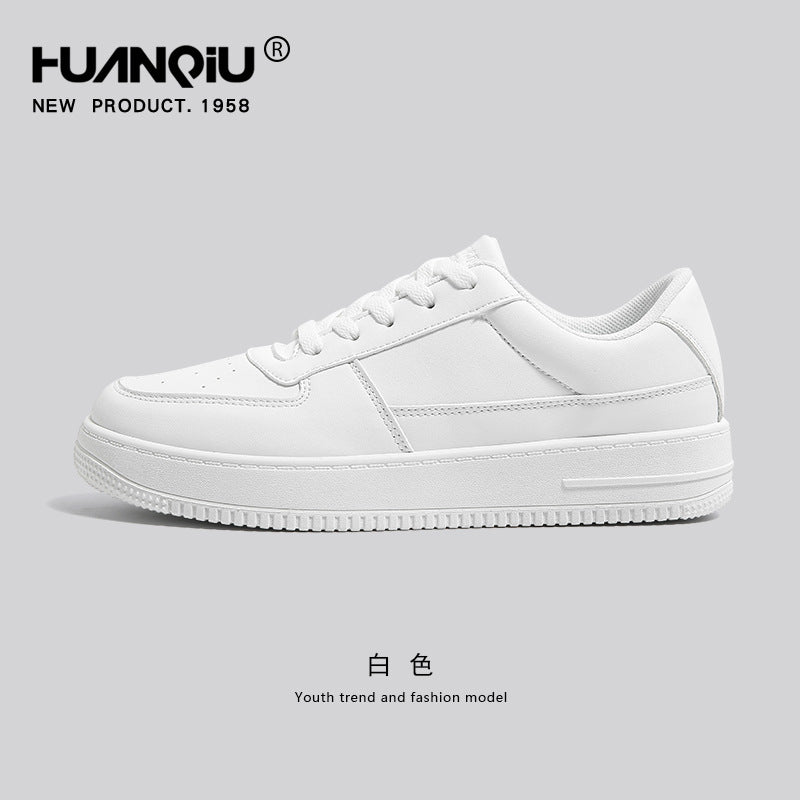 Global Platform Small White Shoes Men's 2024 New Summer Baita Trend Shoes Casual Trend Sports Board Shoes Men