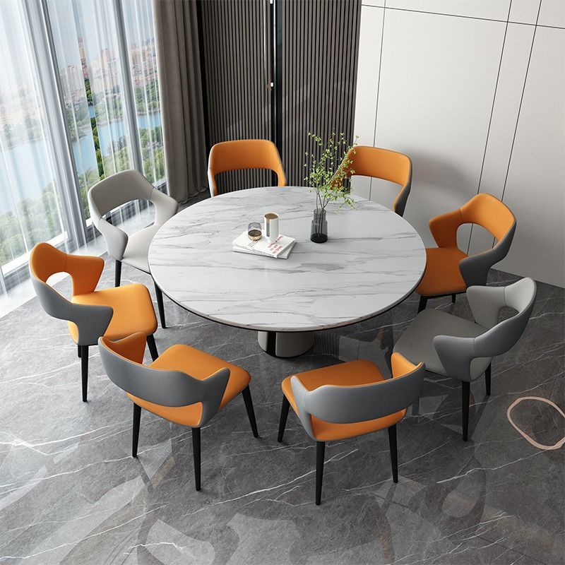 Chinese-style light luxury back chair, hotel dining table chairs, desks, office chairs, technology fabrics, computer chairs