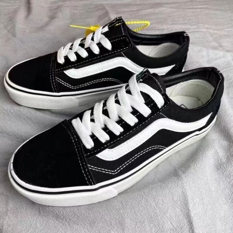 Pure original Vance Putian shoes, canvas shoes, small board shoes, classic versatile round toe men's and women's couple sports skateboard shoes