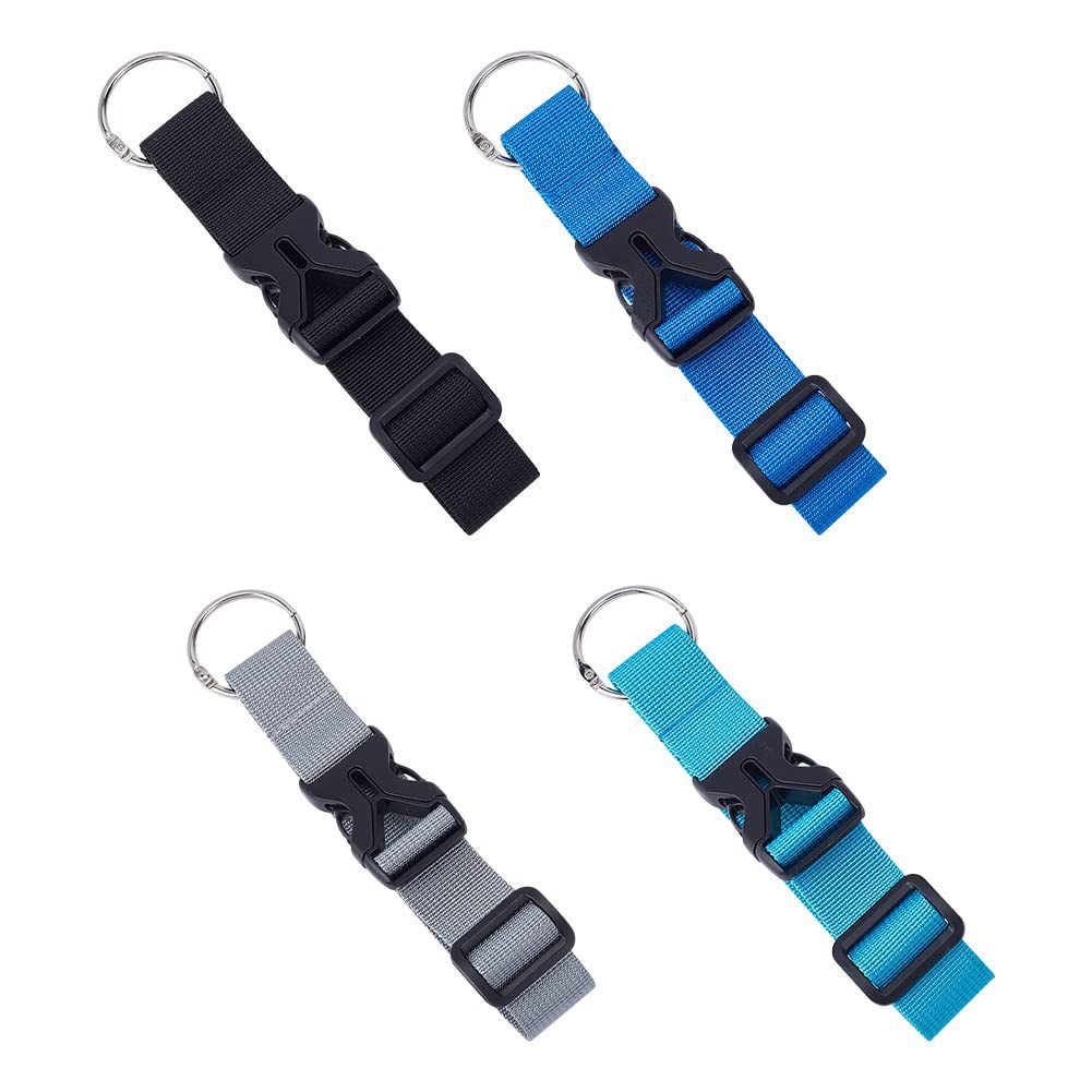 Factory spot luggage packing external lanyard multi-functional travel portable buckle outdoor mountaineering webbing buckle