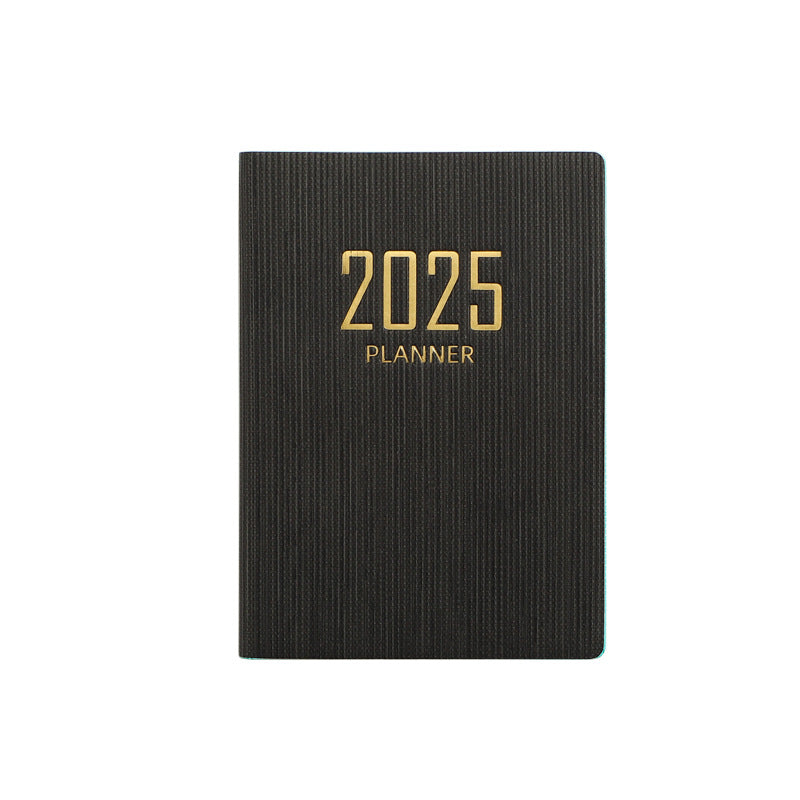 Spot 2024 English Schedule 2025 A7 Daily Planner Planner Amazon Cross Border Notebook