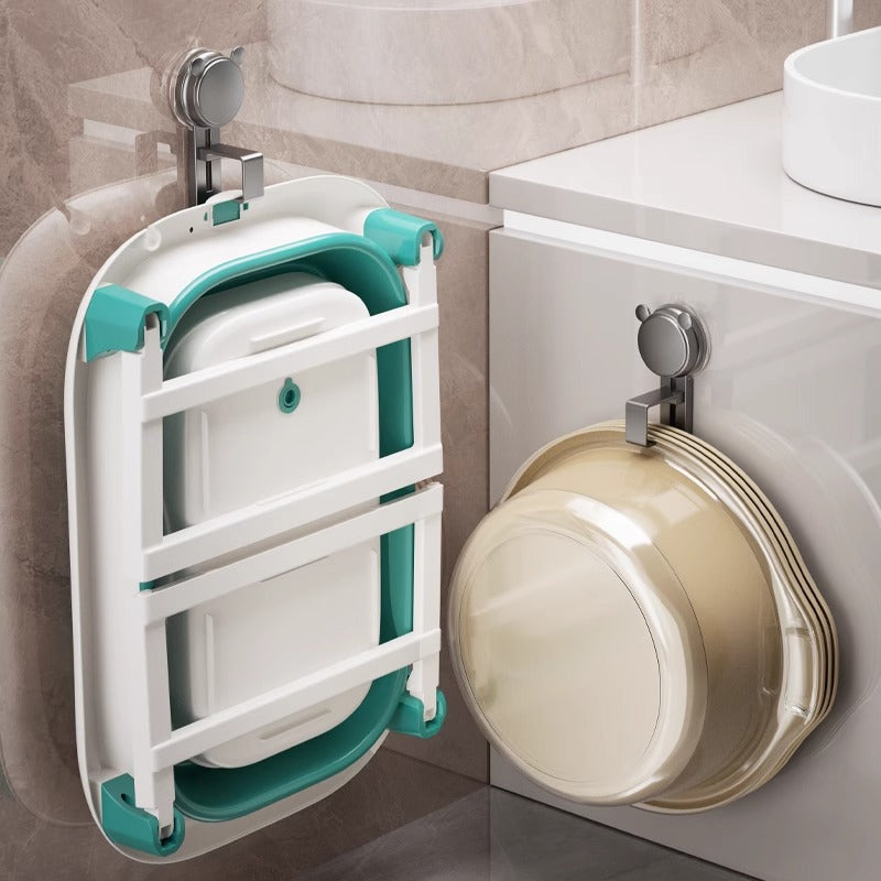 Suction cups, basins, hooks, bathrooms, toilets, basins, storage shelves, toilets, non-punching, household hanging basins, artifacts
