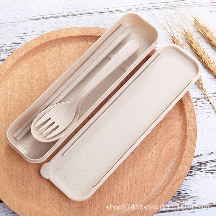 Tableware Fork Spoon Chopsticks Three-piece