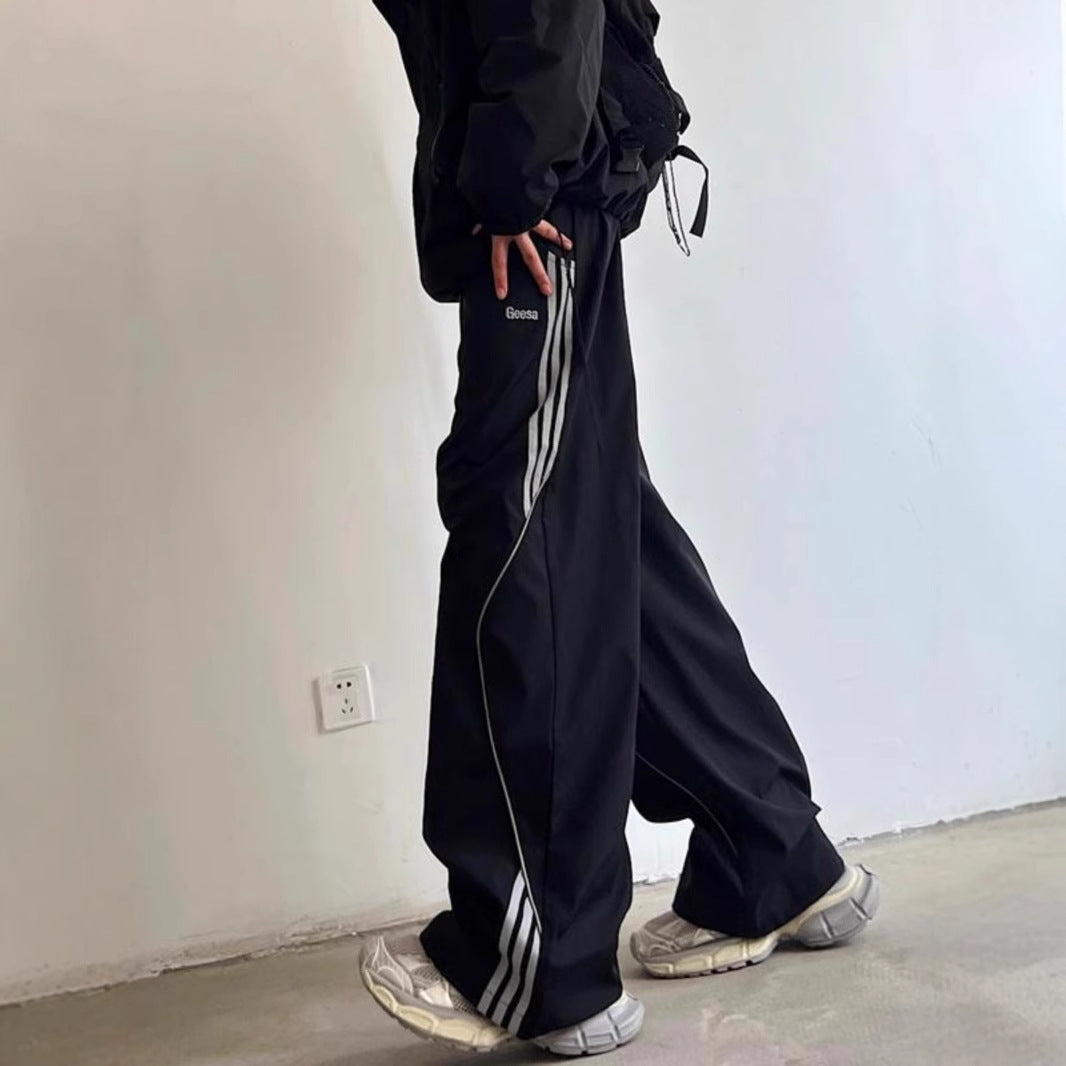 Fall/Winter 2024 men's and women's workwear loose casual pants windproof functional pants men's loose trend fashion casual pants handsome