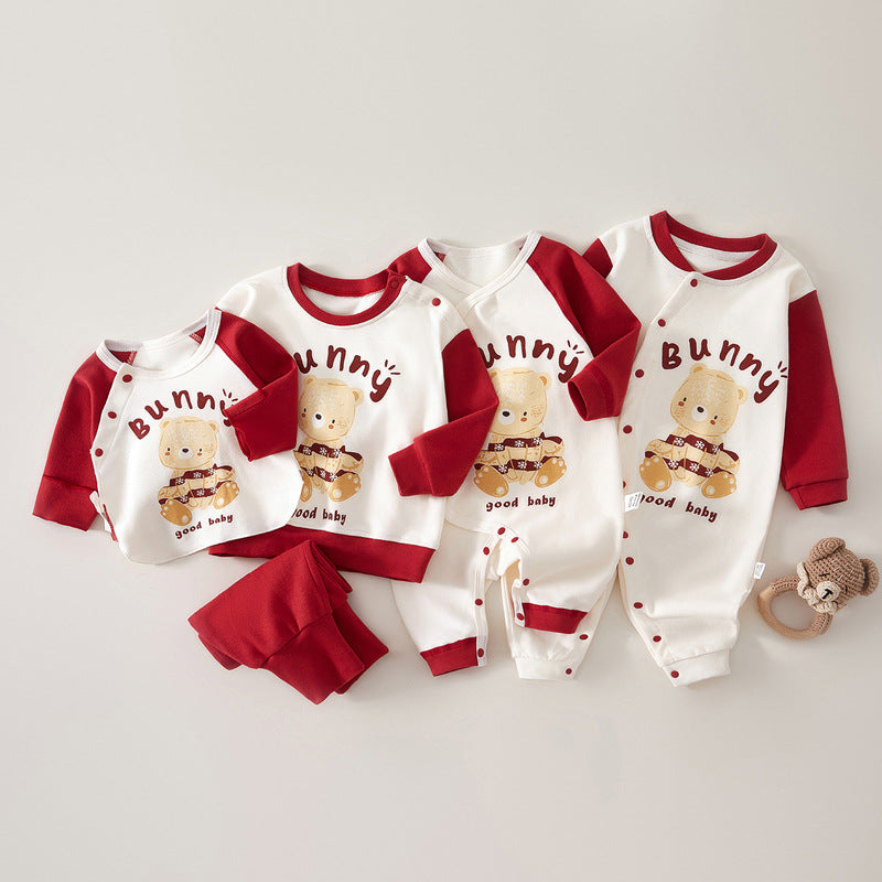 Baby onesies autumn long sleeve cotton cute baby autumn clothes baby autumn clothes crawling clothes baby onesies