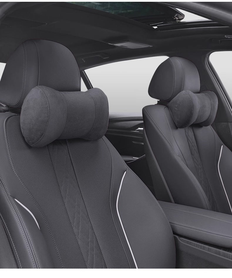 Car headrest, car pillow, car neck pillow, car seat pillow, car supplies, artifacts, a pair of plush