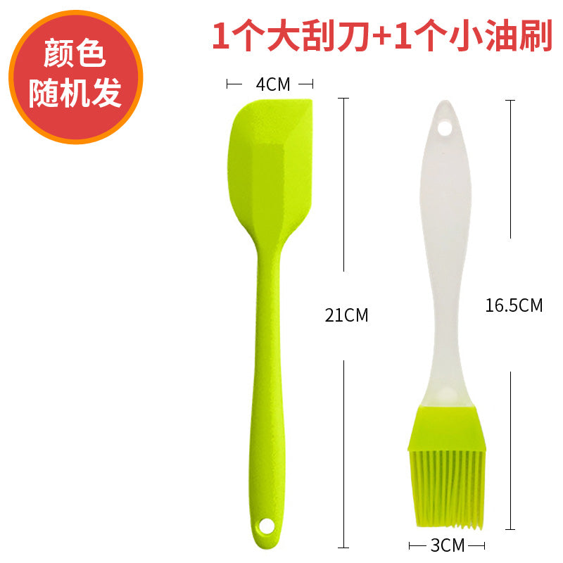 Silicone integrated oil brush