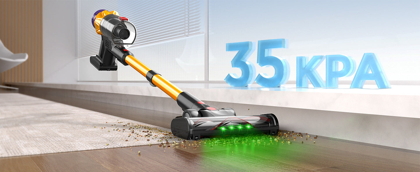 Cross Border Vacuum Cleaner Wireless Handheld Household 420W35Kpa High Suction Power High Power Carpet Cleaning Vacuum Cleaner