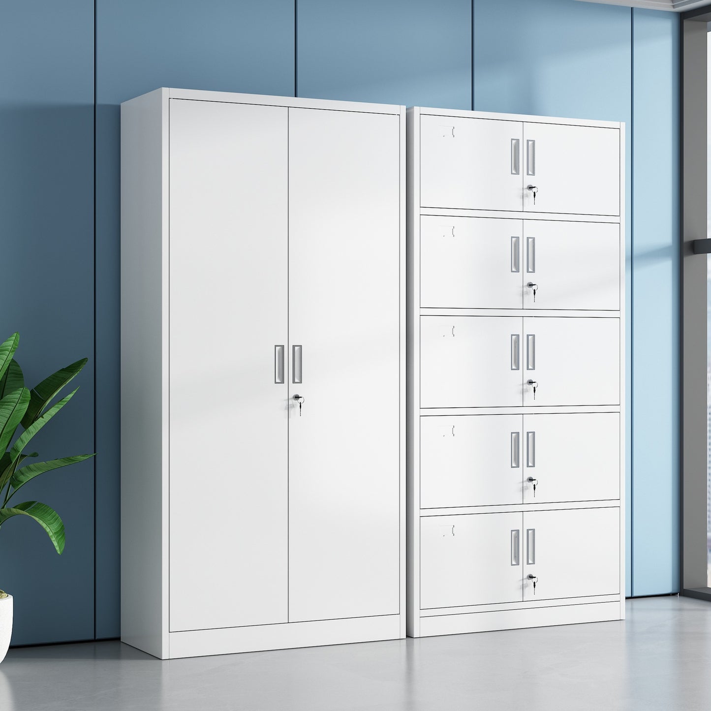 Voucher cabinet, filing cabinet, data accounting, finance, steel storage, general glass, contract, special iron office filing cabinet