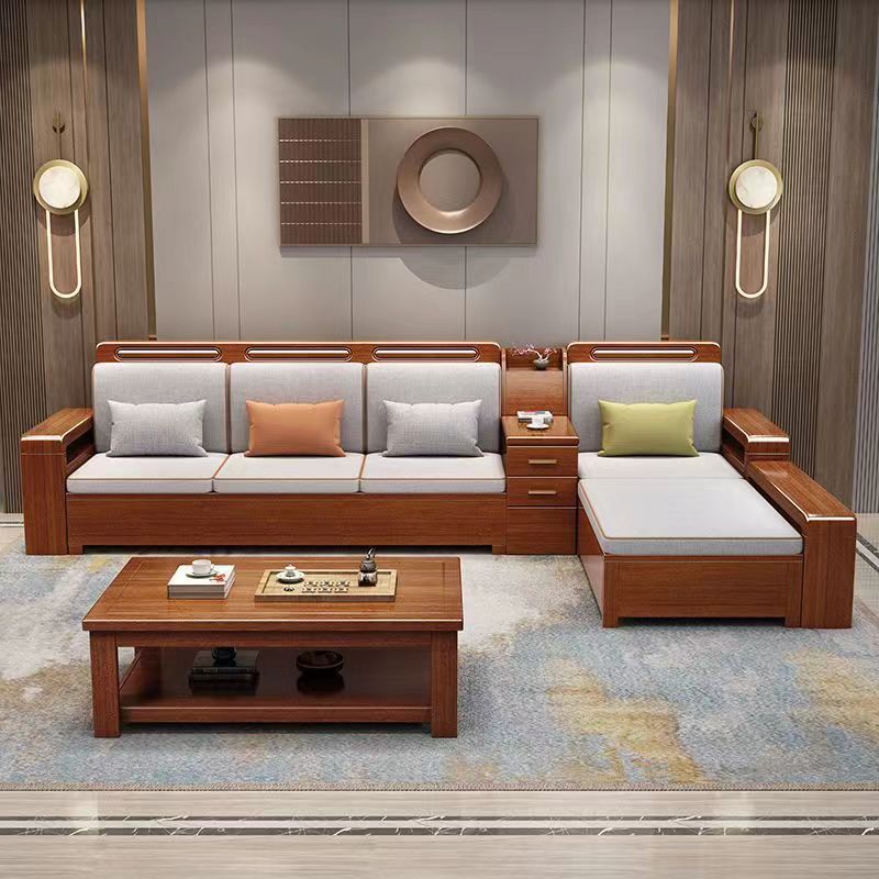 Walnut sofa