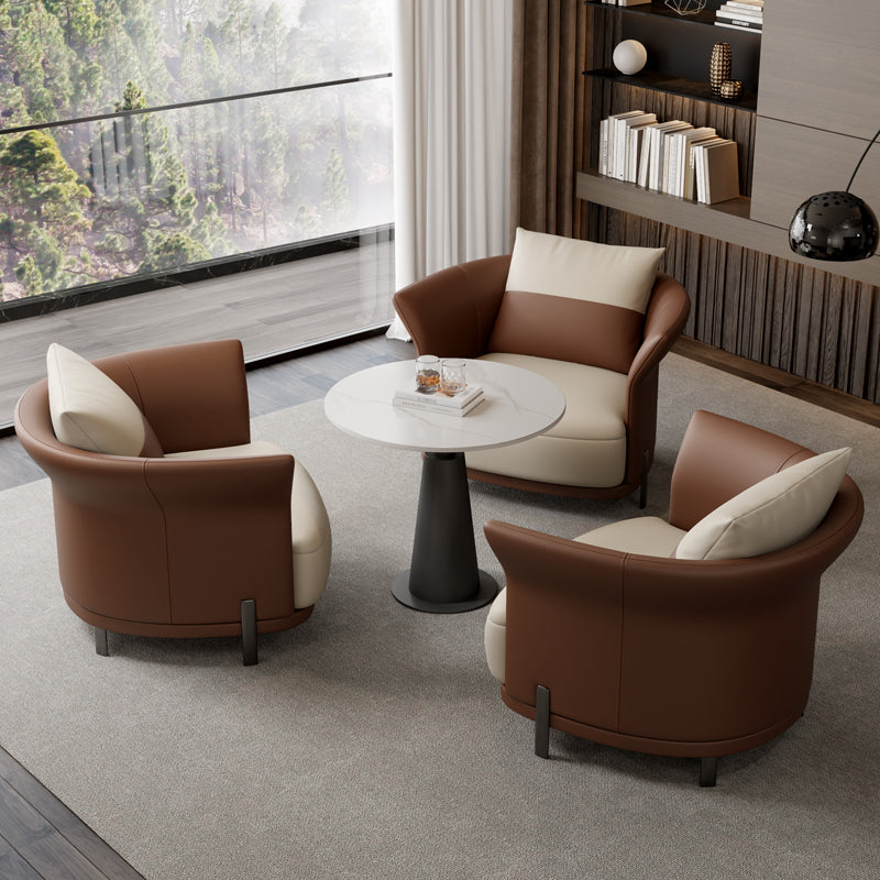 VQ5K sales office negotiation table and chair combination, light luxury hotel lobby office, single sofa, leisure area, small reception