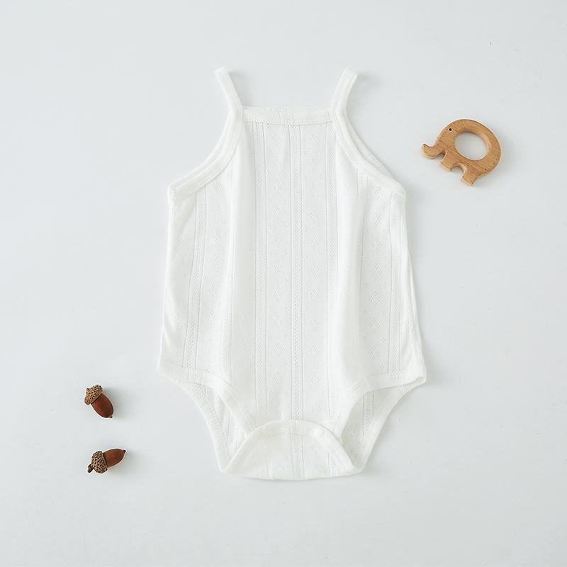 Baby bag fart clothes, summer thin bottom, inner suspenders, breathable, summer baby vest, Hargi, newborn crawling suit