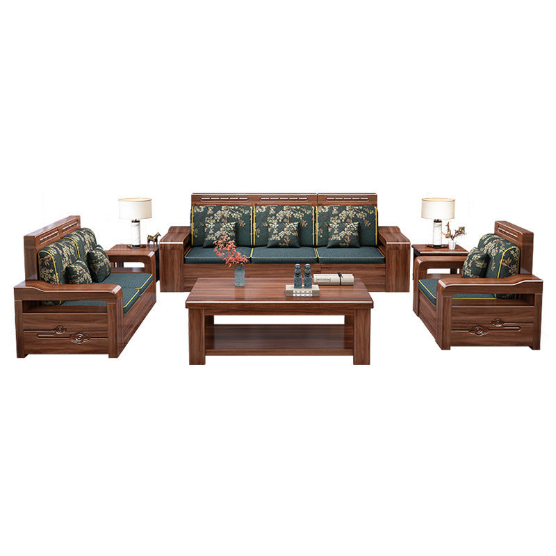 Walnut sofa