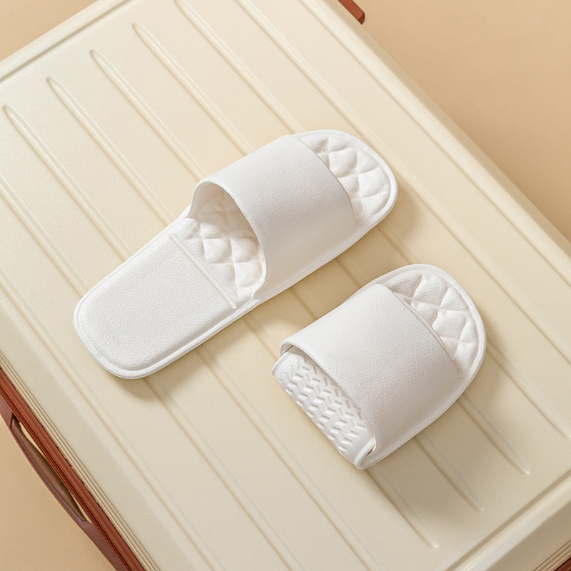 Travel folding slippers portable couple outing home summer bathroom bath indoor home EVA sandals