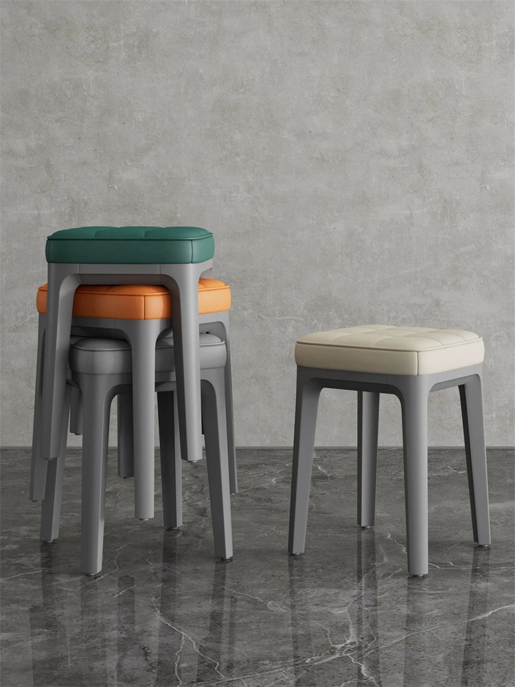 Household table stools are modern and simple
