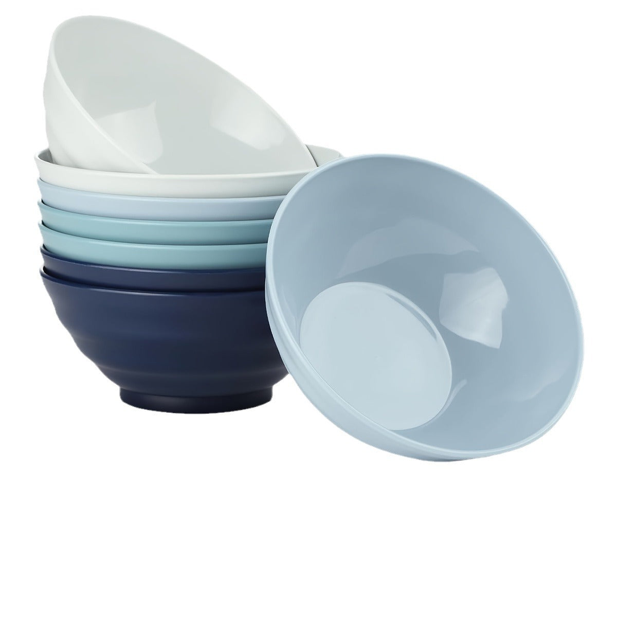 8pcs plastic bowl soup bowl salad bowl rice bowl unbreakable bowl kitchen living room home party party
