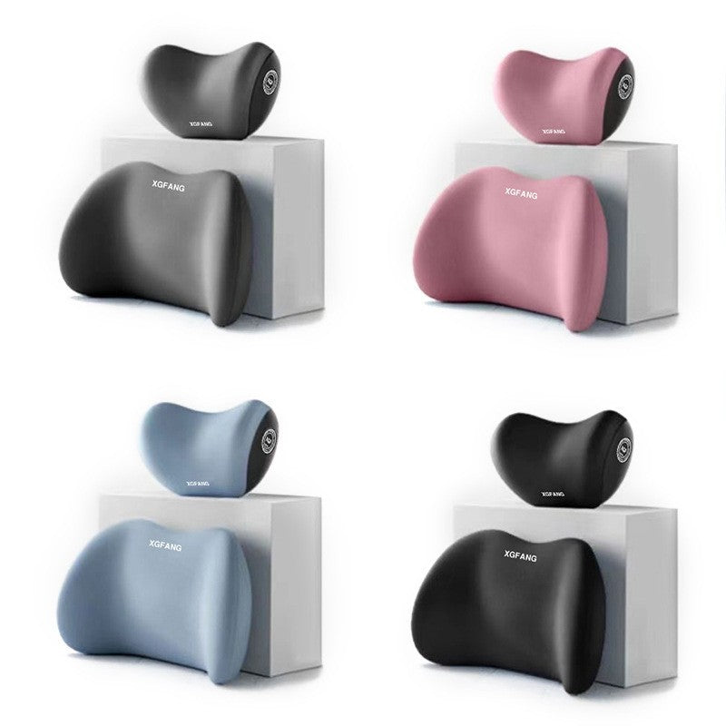 Car headrest, lumbar shoulder pad, car pillow, car pillow, memory foam, lumbar back cushion, household car supplies