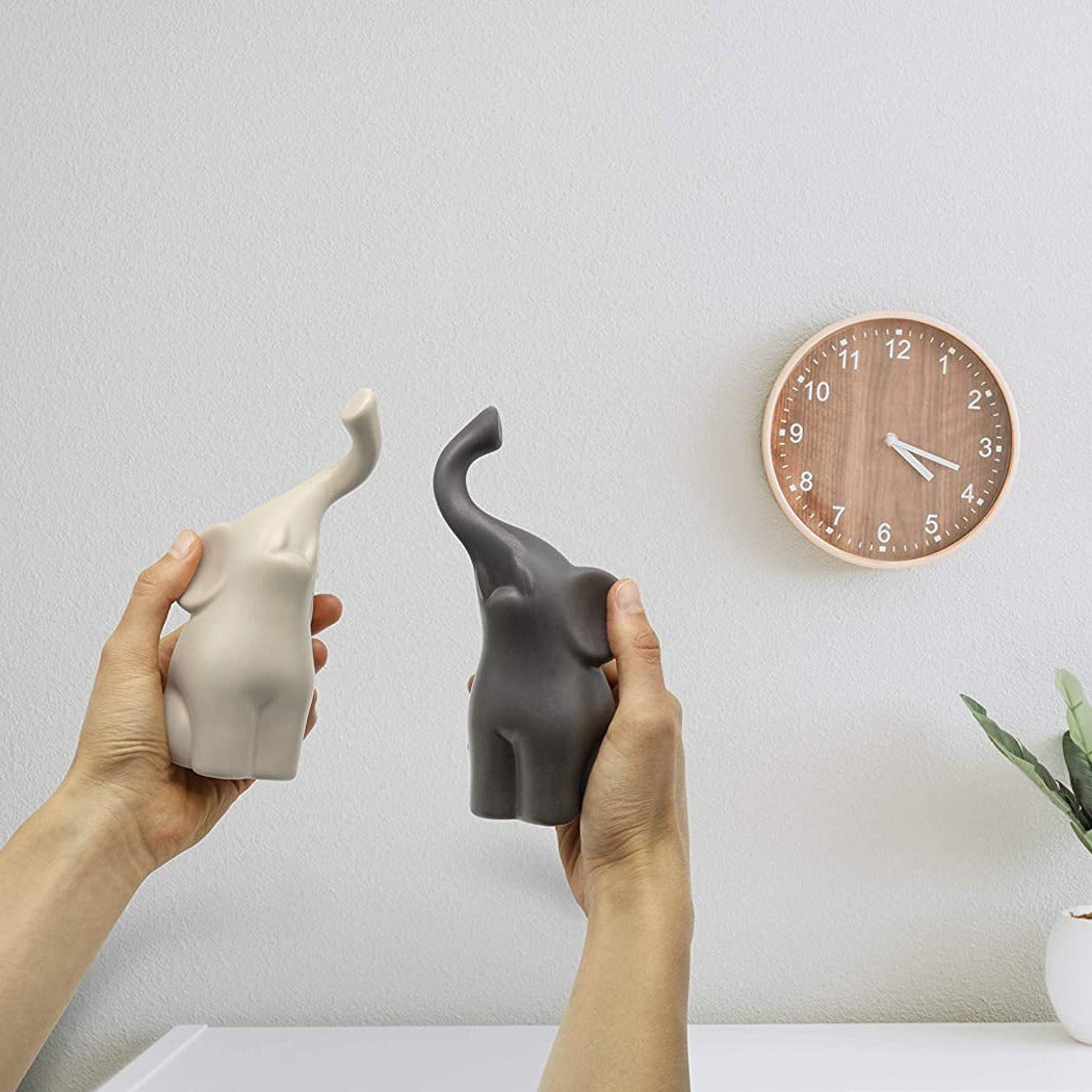 Factory direct sales couple elephant Nordic modern ceramic home décor creative ornament crafts wedding gifts