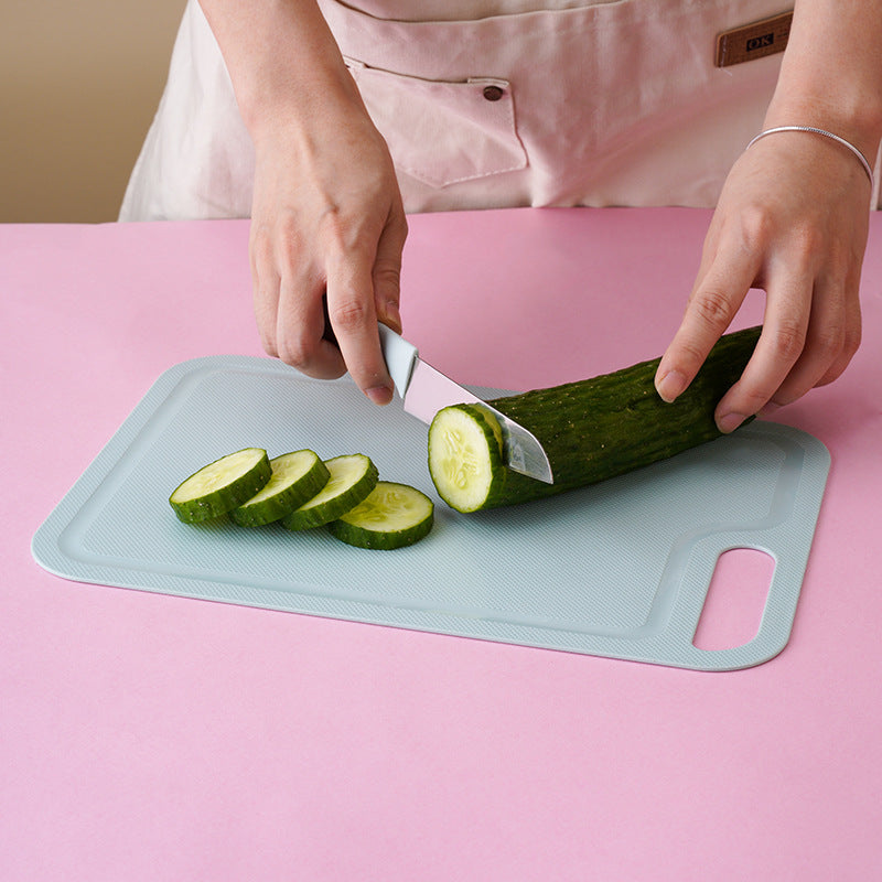 Home cutting board, slicing knife, kitchen knife set, dormitory cutting board, full set, combination gift, cutting board, fruit cutting board