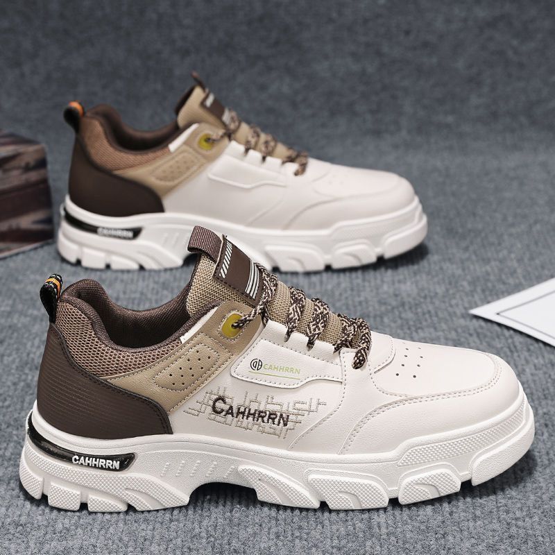 Shoes Men's Shoes 2025 New Fall Men's Heightened Sports Work Board Shoes Teen Casual Low Top Martin Boots