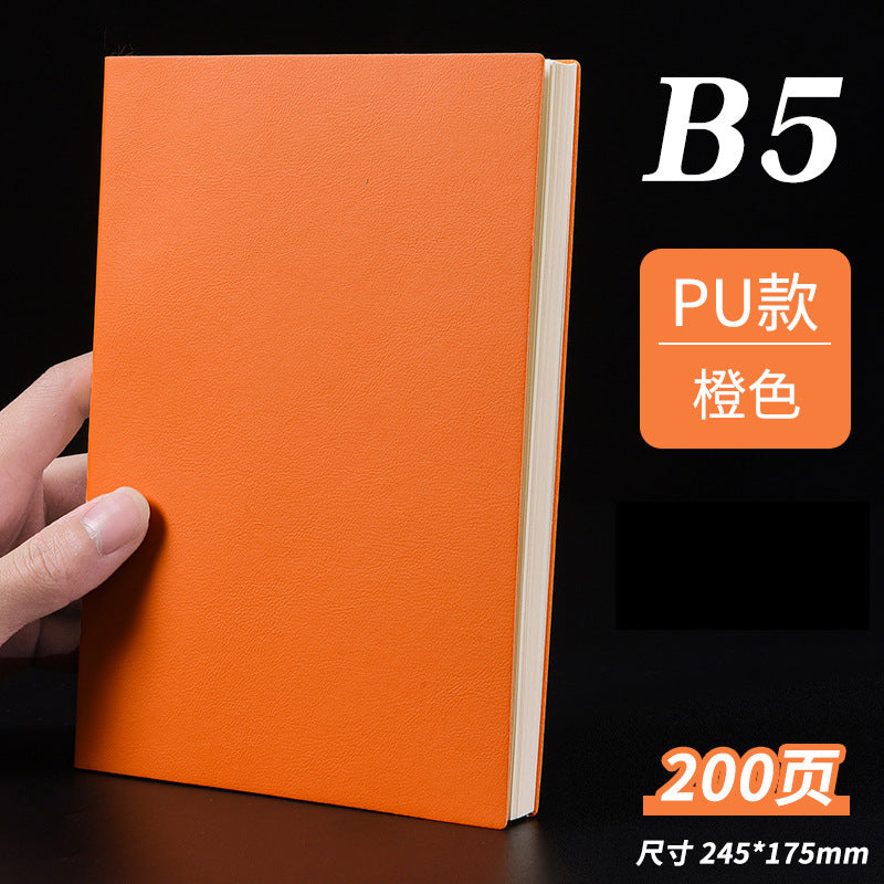 A5 notebook, work notebook, meeting notebook, notebook, notebook, B5 simple office notebook, notepad can be printed with logo