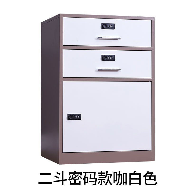 Office file cabinet, tin cabinet, low cabinet, storage cabinet, bedside table, small lock, movable cabinet, under table storage cabinet