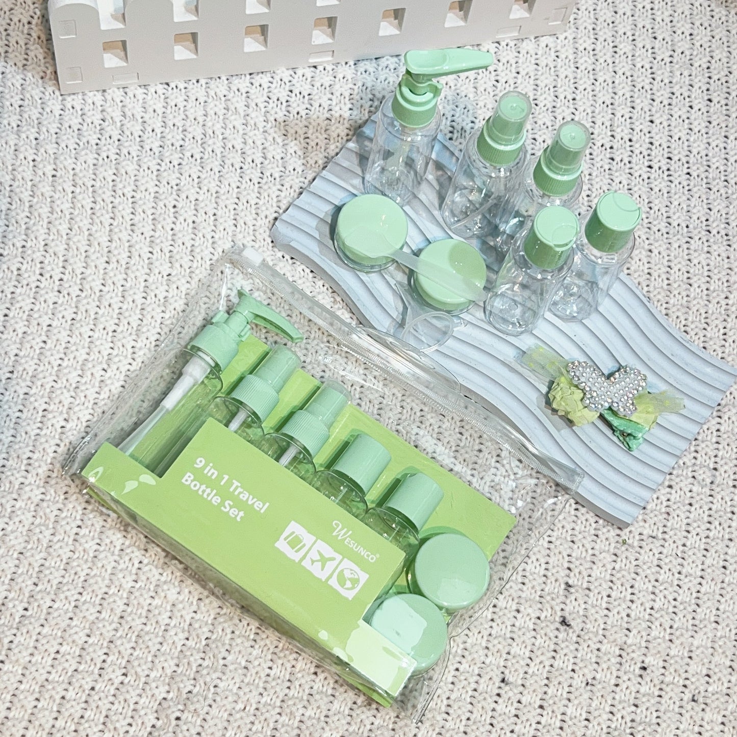 Dispensing bottles, spray bottles, travel portion bottles, small watering cans, empty bottles, spray bottles, PET Weishangke, Wesunco