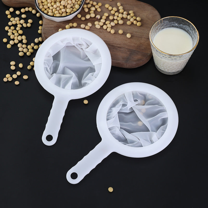Soy milk filter household baby juice ultra-fine screen leak kitchen slag funnel creative residue filtration tool