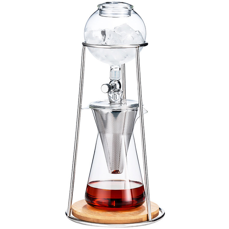 Tianxi cold extraction pot household drip type hand-brewed coffee cold extraction tea drip pot coffee appliance set ice drip coffee pot