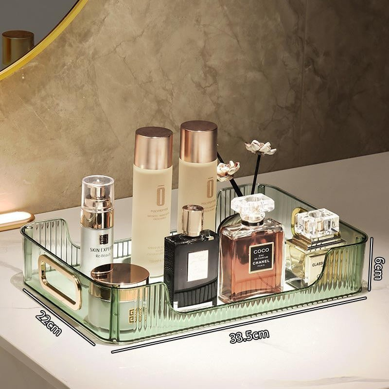 Light luxury washstand, cosmetics shelf, toilet, washroom, washroom, countertop, bathroom, dressing table, storage box
