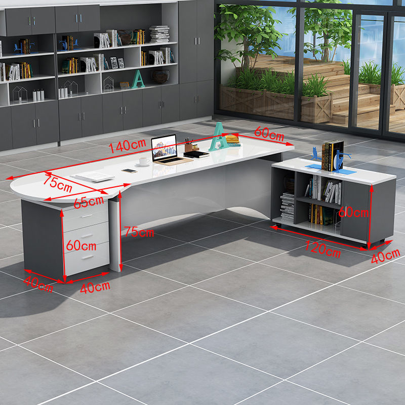 Boss desk chair combination manager supervisor simple modern office furniture executive desk executive desk computer desk