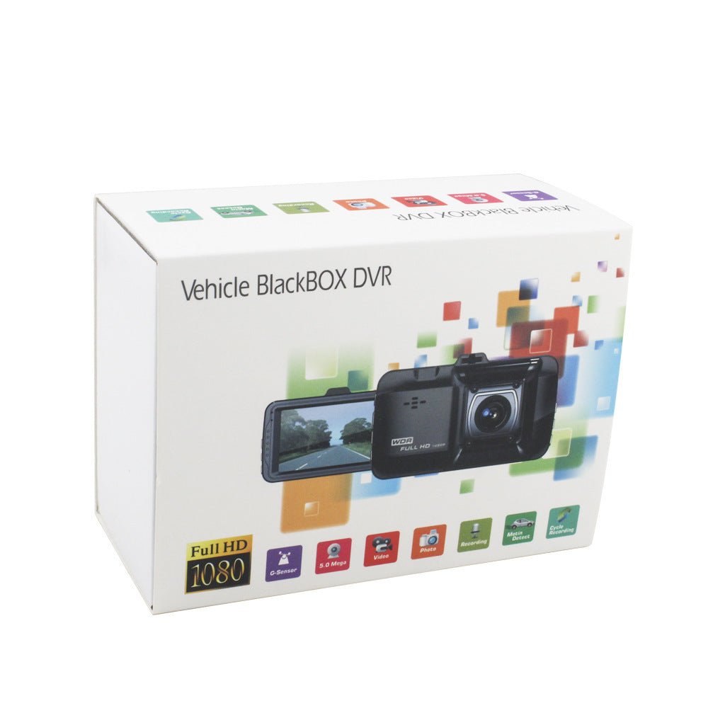 3 Inch Dash Cam 1080P Car Surveillance Camera A13 Car DVR HD Hidden Anti-Collision Porcelain