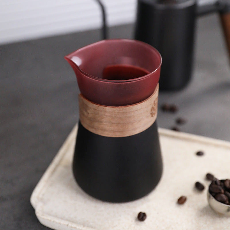 Smart Cup Pour-Over Coffee V60 Filter Cup Drip Coffee Sharing Pot Home Steep Filter Set