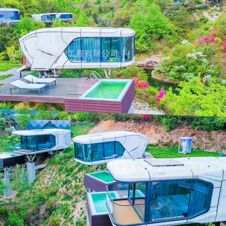 Space capsule house, shop, B&B, mobile house, integrated house, outdoor apple warehouse, capsule room, factory direct sales