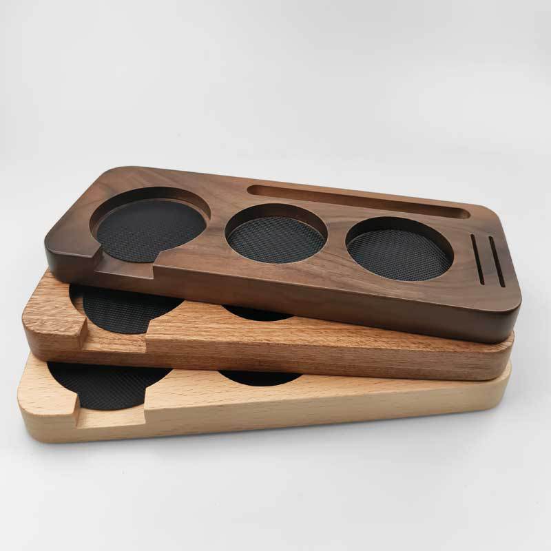 Coffee press seat, coffee machine handle, supporting utensils, storage walnut filler seat, handle support frame, powder hammer