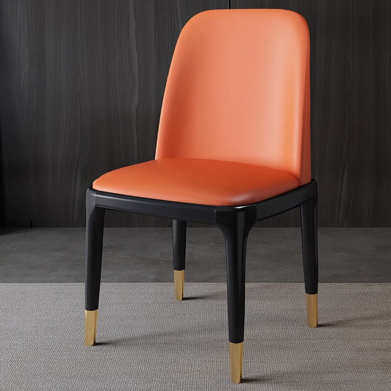 All solid wood dining chair