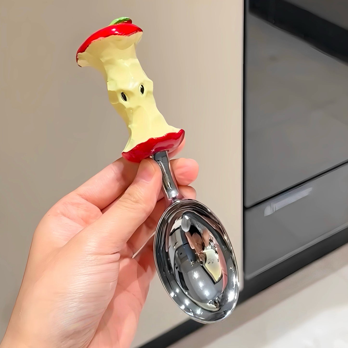 Crab claw spoon, apple kernel spoon, ice cream spoon, household creative cartoon cute dessert spoon, high-value rice spoon soup
