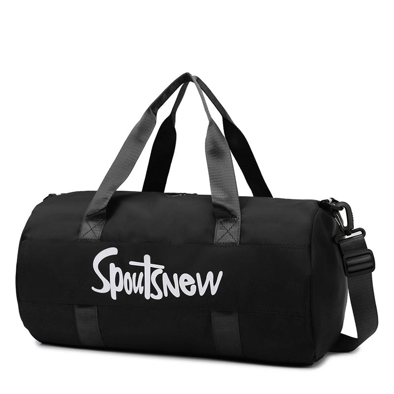 Wet & Dry Separation Gym Bag Men's Excursion Bag Swimming Bag Independent Shoe Compartment Basketball Training Bag Women's Small Tote Bag