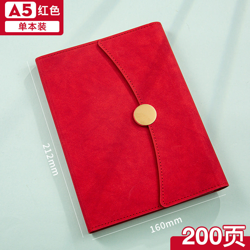 A5 tri-fold notebook gift box set business high-end book and pen company school gift can print logo gift
