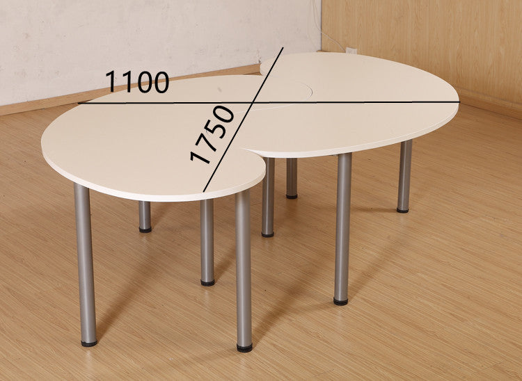 Library creative special-shaped small negotiation table, reception area, interview desk, Meeting table