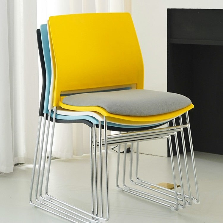 Modern Simple Staff Organization Office Meeting Negotiation Training Chair Nordic Bow Armless Conference Training Chair